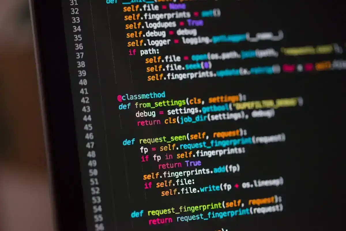 Ruhiger Farbverlauf als Symbol für Datenschutz